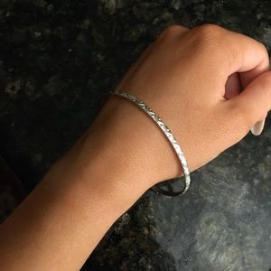 silver bracelet